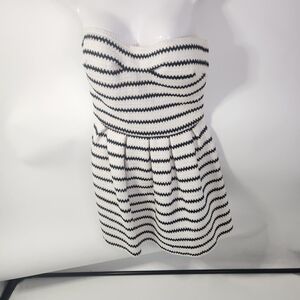 WOW Couture Elegant Black and White Dress